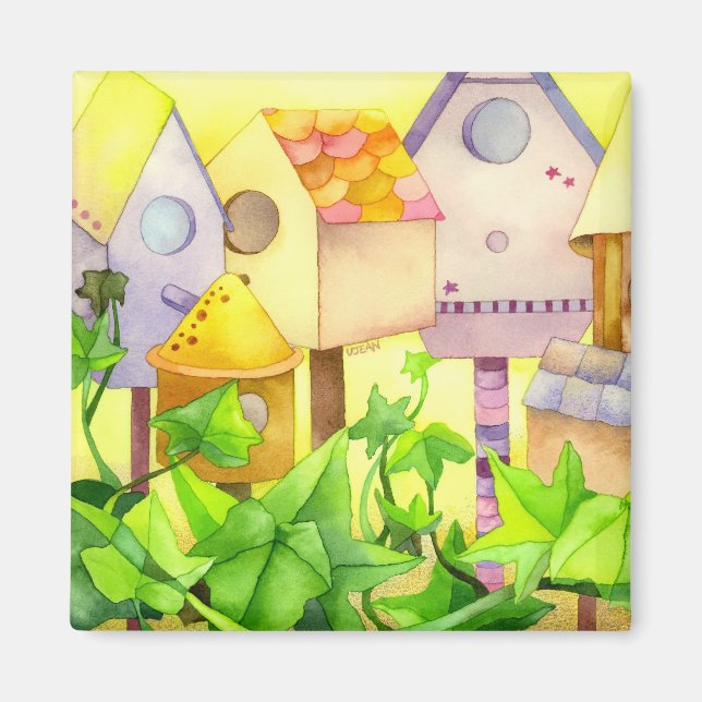 Íman Casas de aves (Frente)