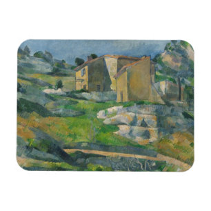Íman Casas de Paul Cezanne no Provence: O Riaux V