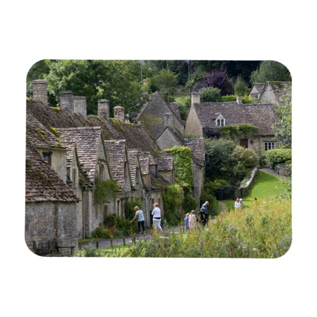 Íman Casas de pedra Cotswold na vila de (Horizontal)