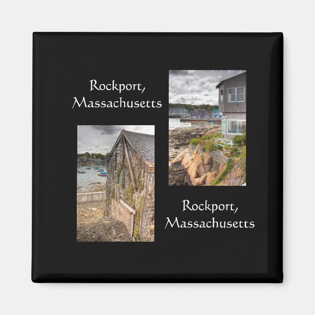 Íman Casas de praia em Rockport, Massachusetts (Frente)