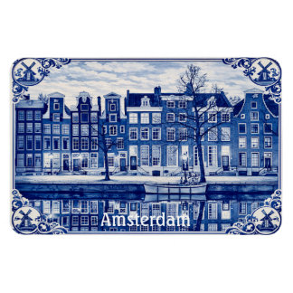 Íman casas do canal de Amsterdã ímã