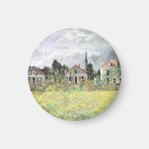 Íman Casas em Argenteuil Claude Monet  
