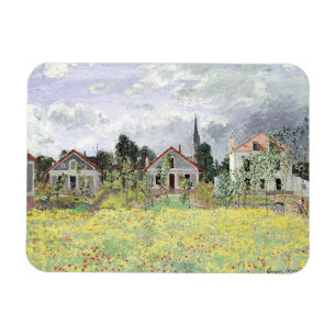 Íman Casas em Argenteuil Claude Monet