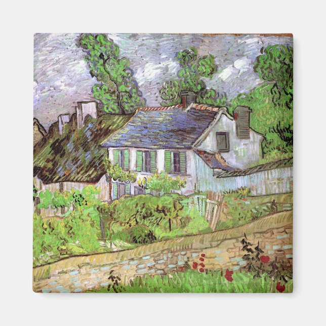 Íman Casas em Auvers por Vincent van Gogh (Frente)