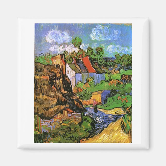 Íman Casas em Auvers Van Gogh Fine Art (Frente)