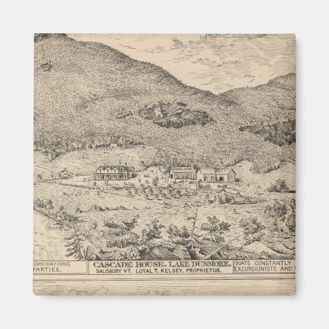 Íman Cascade House in Lake Dunmore (Frente)