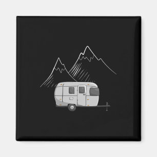 Íman Cascadian Designs Feminino Airstream Camping Trail