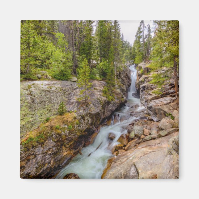 Íman Cascata de cascata e rio (Frente)