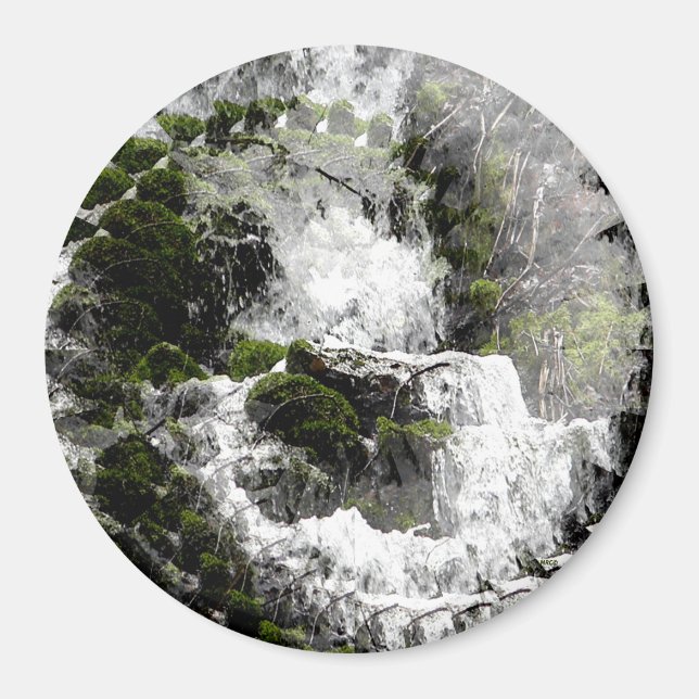 Íman Cascata de inverno....... (Frente)