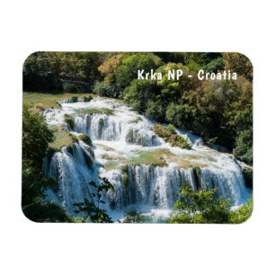 Íman Cascata no Parque Nacional de Krka - Dalmácia, Cr