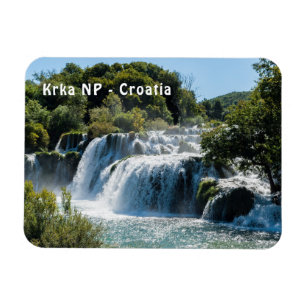 Íman Cascata no Parque Nacional de Krka - Dalmácia, Cro