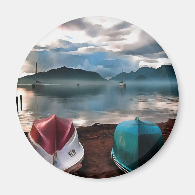 Íman Cascos de Barcos e Marmaris (Frente)