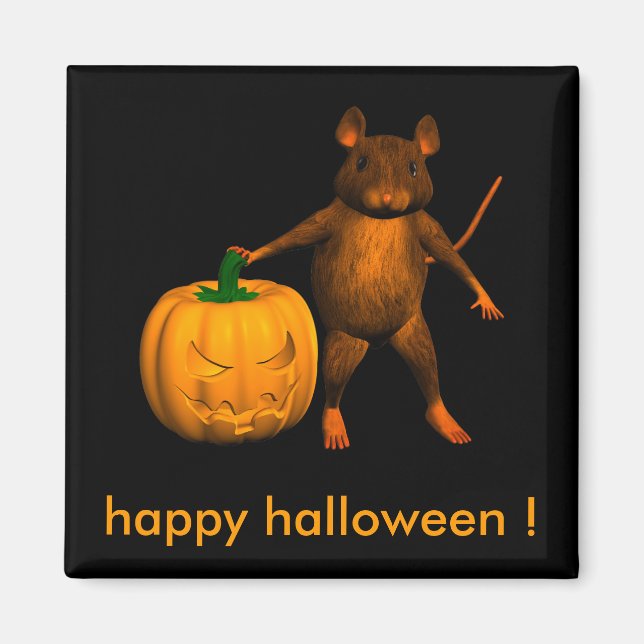 Íman Caseira com Pumpkin (Frente)