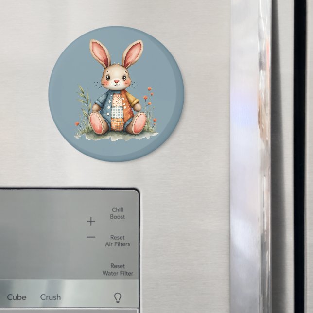Íman Casinha de Coelho de Patchwork Caprichoso Bosque F (In Situ (Fridge))