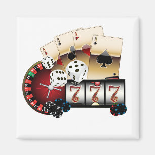 Íman casino, vegas, pôquer, jogo, adulto