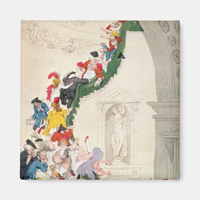 Íman Caso de exposição, c.1800 (Frente)
