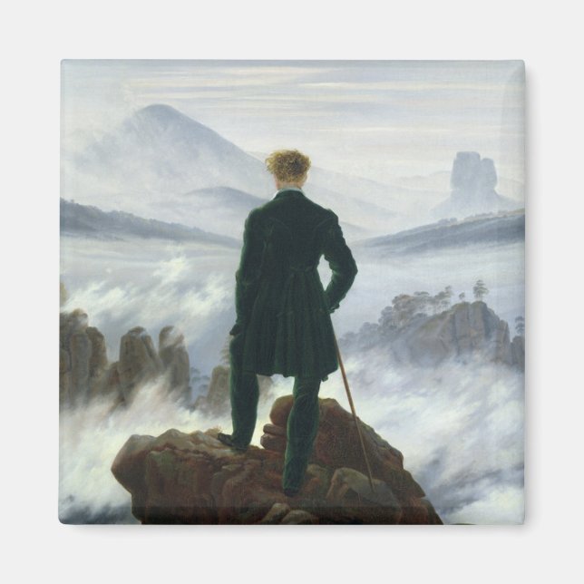 Íman Caspar David Friedrich - The Wanderer (Frente)