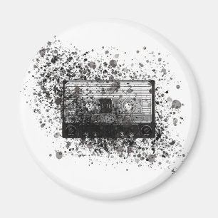 Íman Cassete áudio retro