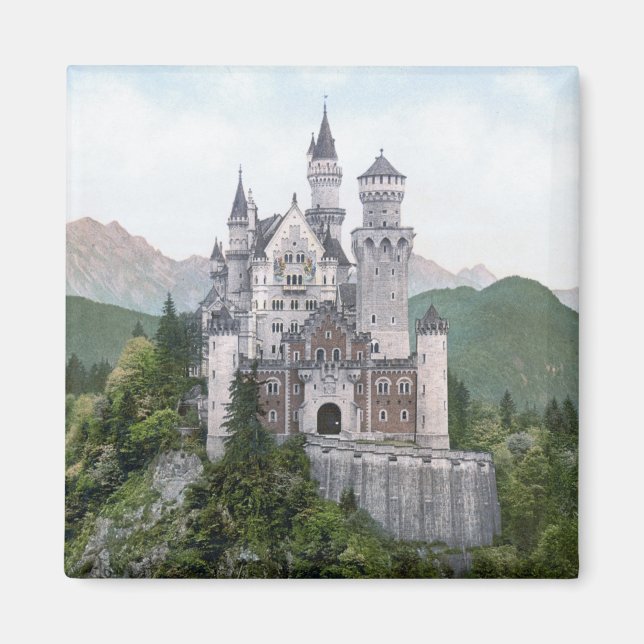 Íman Castelo alemão Fairytale (Frente)