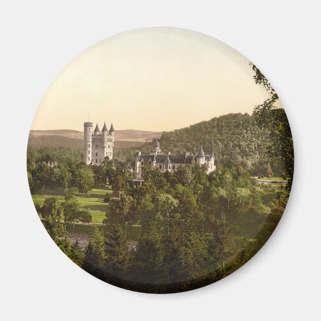 Íman Castelo Balmoral, Royal Deeside, Escócia (Frente)