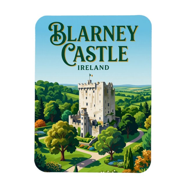 Íman Castelo Blarney Irlanda (Vertical)