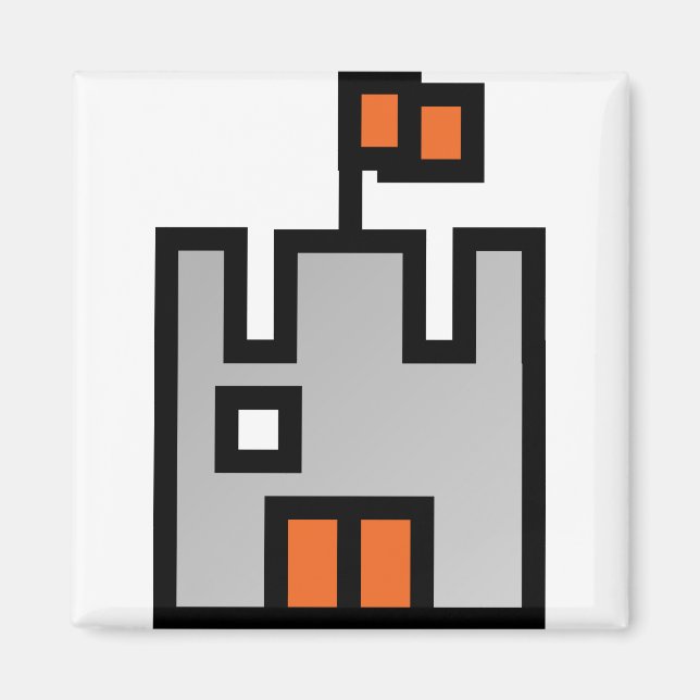 Íman Castelo-castelo (Frente)