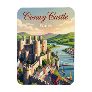 Íman Castelo Conwy País de Gales
