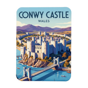 Íman Castelo Conwy País de Gales