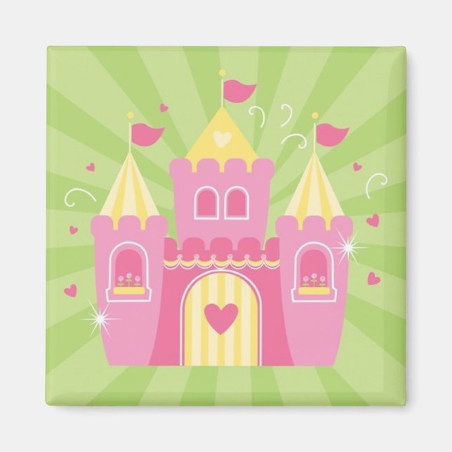Íman Castelo da Princesa Rosa (Frente)