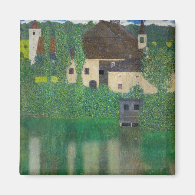 Íman Castelo de Água - Gustav Klimt (Frente)