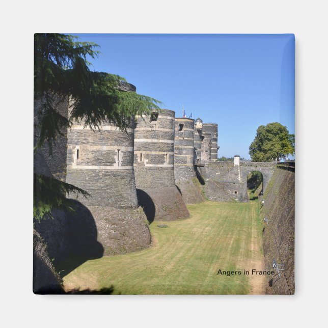Íman Castelo de Angers, França (Frente)