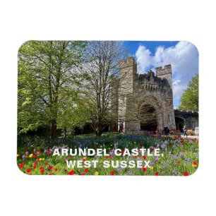 Íman Castelo de Arundel na Primavera, West Sussex