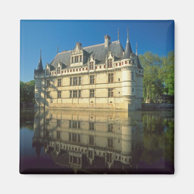 Íman Castelo de Azay-le-Rideau, Indre-et-Loire, (Frente)