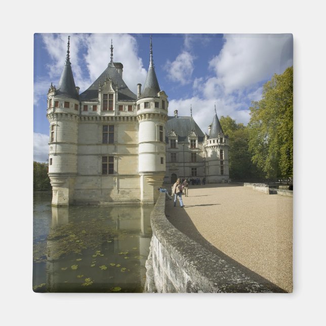 Íman Castelo de Azay-le-Rideau, Indre-et-Loire, 3 (Frente)