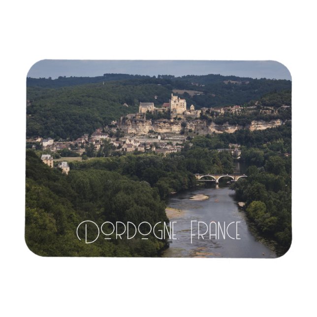 Íman Castelo de Beynac, Dordogne, França (Horizontal)