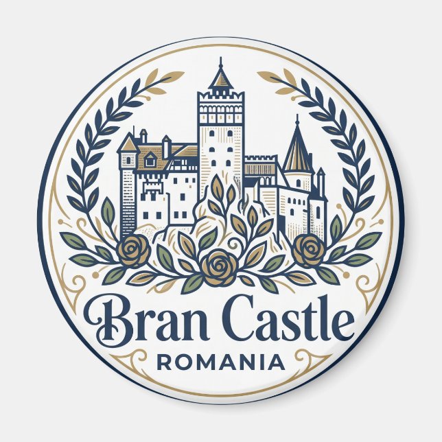Íman Castelo de Bran Romênia (Frente)