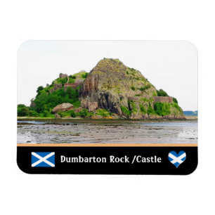 Íman Castelo de Bumbarton Rock & Dumbarton / Escócia