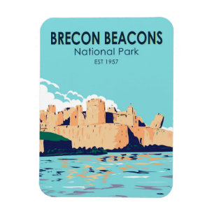 Íman Castelo de Caerphilly, Parque Nacional dos Beacons