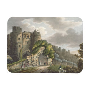 Íman Castelo de Carisbrook, 'da ilha do Wight Illustr