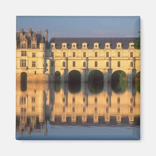 Íman Castelo de Chenonceau, Rio Cher, Loir-et-Cher, (Frente)