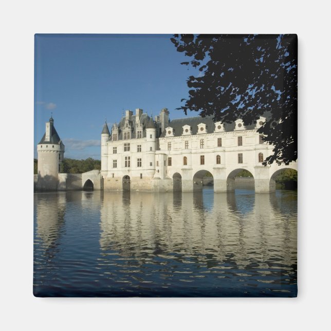 Íman Castelo de Chenonceau, Rio Cher, Loir-et-Cher, 2 (Frente)