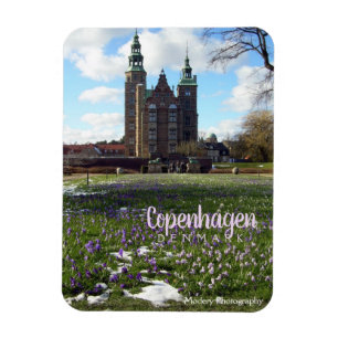 Íman Castelo de Copenhaga (entalhe de Rosenborg)