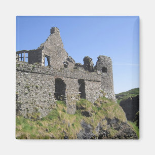 Íman Castelo de Dunluce perto de Bushmills e Portrush,