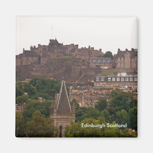 Íman Castelo de Edimburgo na Personalização à Distância (Frente)