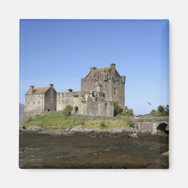 Íman Castelo de Eilean Donan, Escócia. O famoso Eilean  (Frente)
