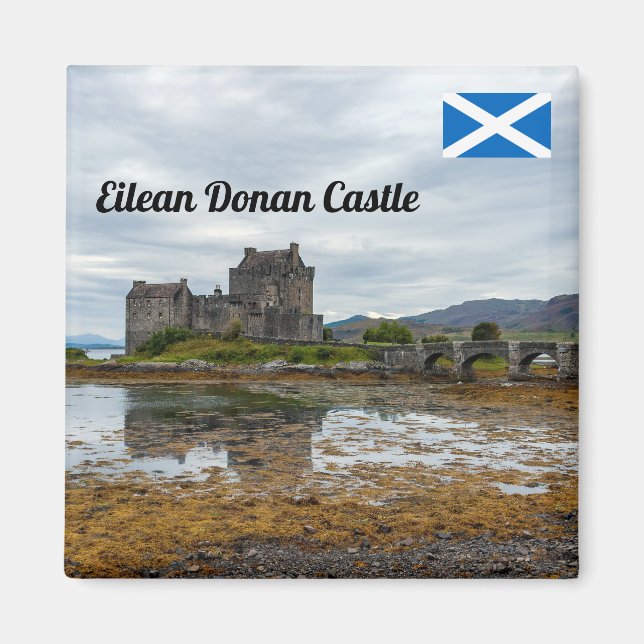 Íman Castelo de Eilean Donan, Loch Duich - Escócia, Rei (Frente)