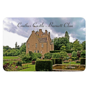 Íman Castelo de Garden Crathes, Clã de Burnett Escocê