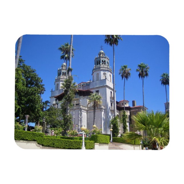 Íman Castelo de Hearst, San Simeon, Califórnia (Horizontal)