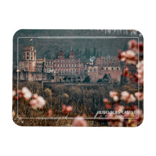 Íman Castelo de Heidelberg na Primavera – Alemanha Româ