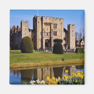 Íman Castelo de Hever, flores de Kent